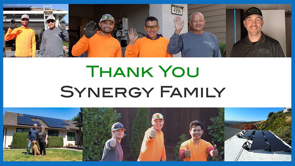 Thank You, Synergy Family