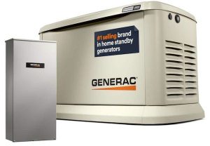 Generac 26,000 Watt - Dual Fuel Air- Cooled Whole House Home Standby Generator, Smart Home Monitoring & 200-AMP Transfer Switch