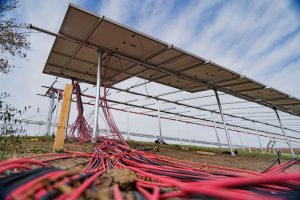 pv panel install commercial project